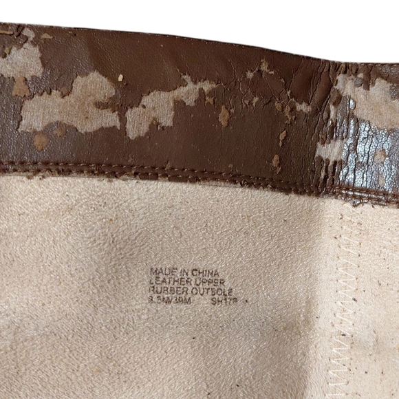 Michael Kors Black and Brown Heeled Boots - Picture 15 of 16